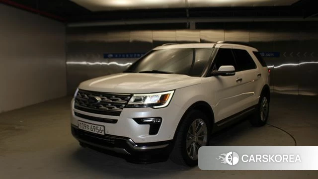 Ford Explorer 2018 Белый из Кореи