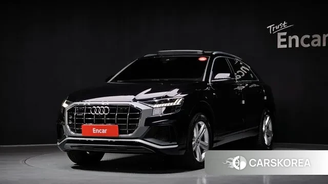 Audi Q8 (4M) 2020 Черный из Кореи
