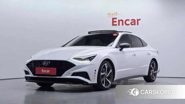 Hyundai Sonata (DN8) 2020 Белый из Кореи