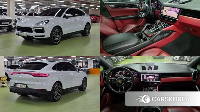 Porsche Cayenne (PO536) 2021 Белый из Кореи