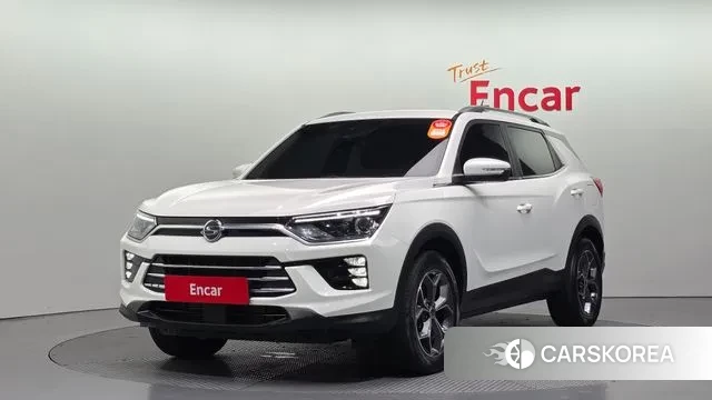 Ssangyong Beautiful Korando 2021 Белый из Кореи