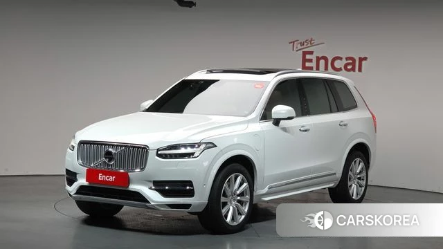 Volvo XC90 second Generation 2018 Белый из Кореи