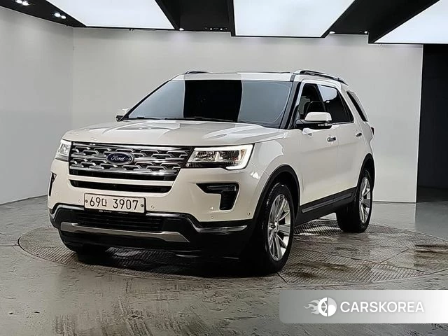 Ford Explorer 2018 Белый из Кореи