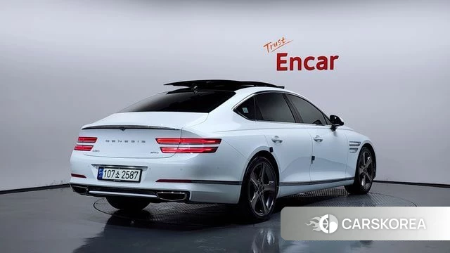 Genesis G80 (RG3) 2021 Белый из Кореи