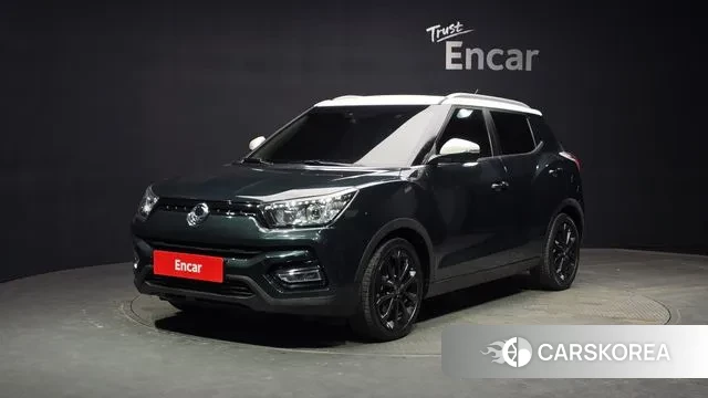 Ssangyong Tivoli Armor 2018 Темно-зеленый из Кореи
