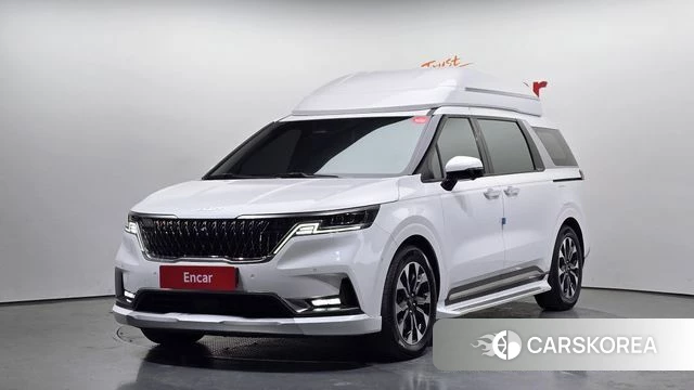 Kia Carnival 4th generation 2023 Белый из Кореи