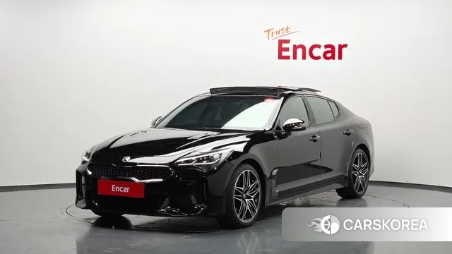 Kia Stinger Meister 2021 Черный из Кореи