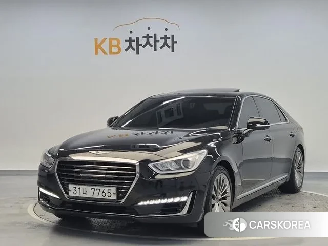 Genesis EQ900 2018 Черный из Кореи