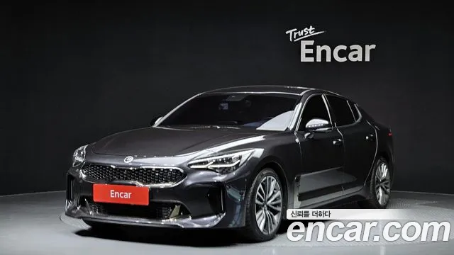 Kia Stinger 2018 Серый из Кореи