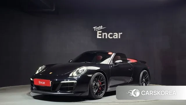 Porsche 911 2018 Черный из Кореи