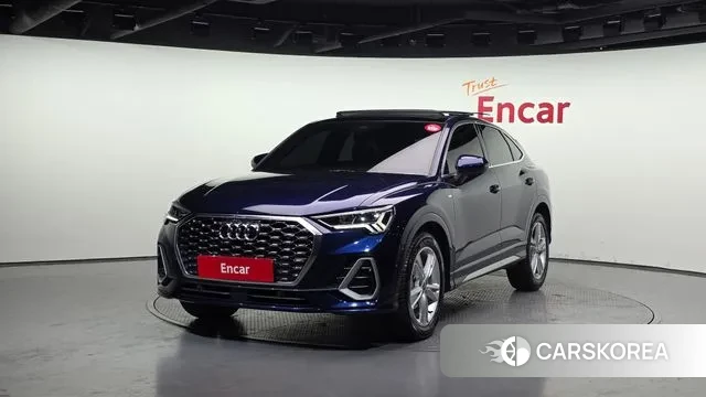 Audi Q3 (F3) 2022 Синий из Кореи