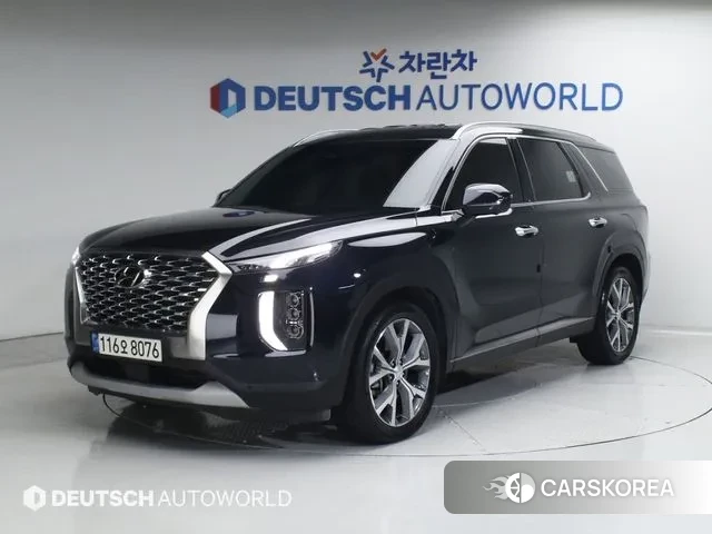 Hyundai Palisade 2021 Синий из Кореи