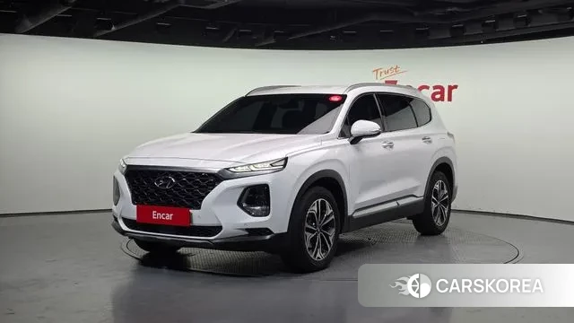 Hyundai Santa Fe TM 2020 Белый из Кореи