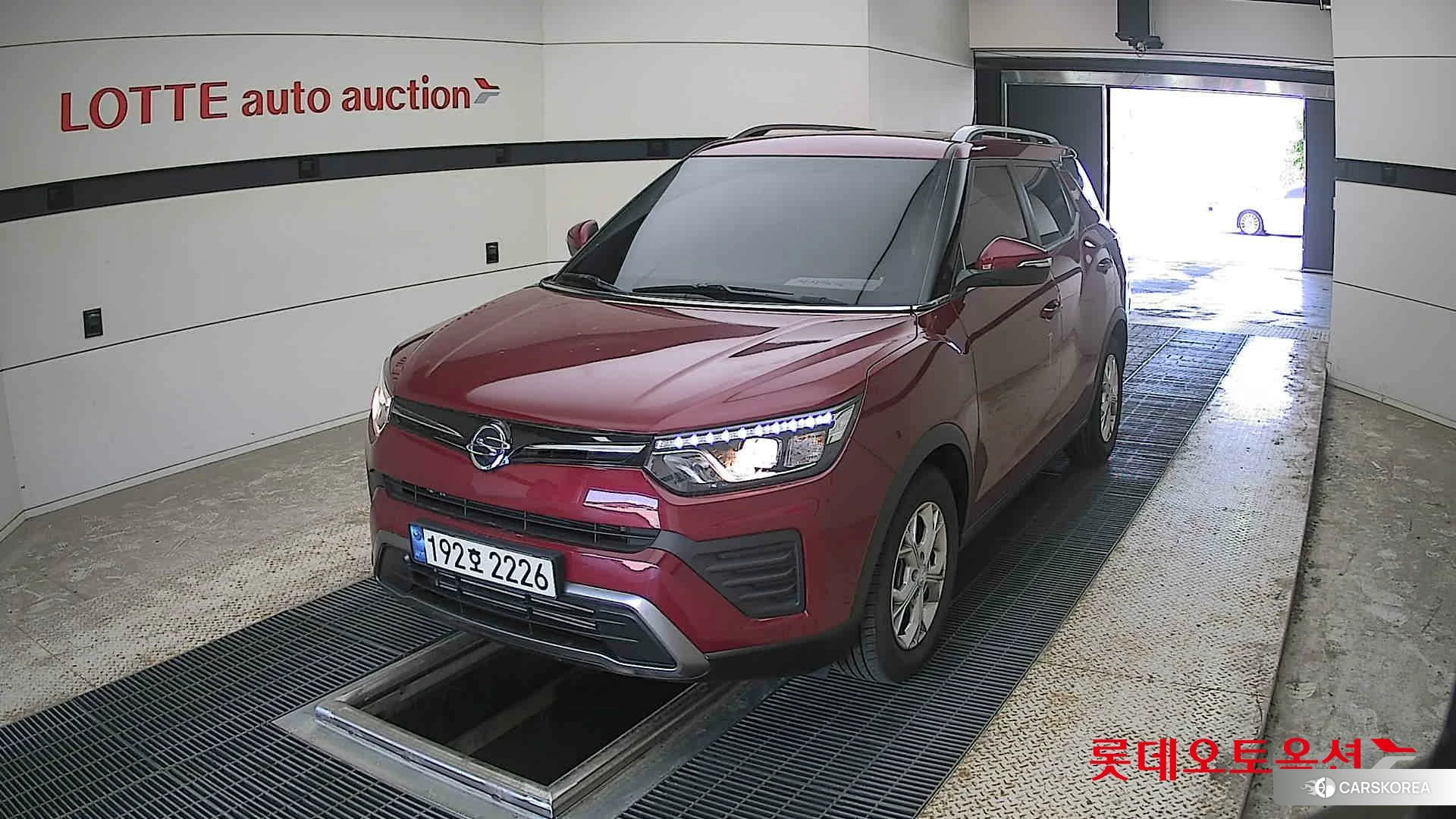 SsangYong Tivoli Air 2022 Cherry Red из Кореи