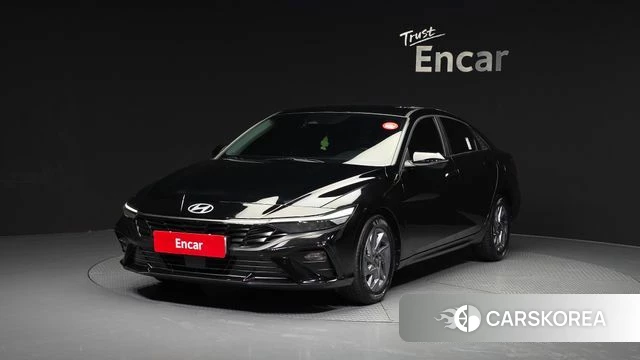 Hyundai The New Avante (CN7) 2023 Черный из Кореи