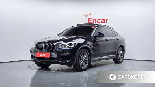 BMW X4 (G02) 2021 Синий из Кореи