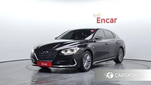 Hyundai Grandeur IG Hybrid 2018 Черный из Кореи