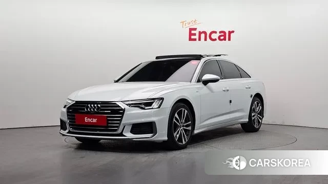 Audi A6 (C8) 2022 Белый из Кореи