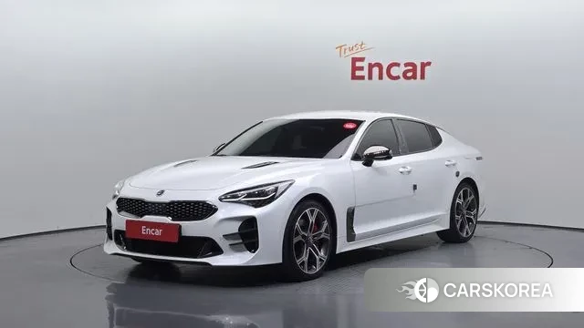 Kia Stinger 2018 Белый из Кореи