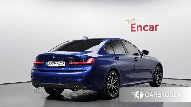 BMW 3 Series (G20) 2021 Синий из Кореи