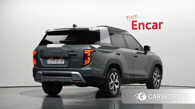 Ssangyong Torres 2022 Зеленый из Кореи