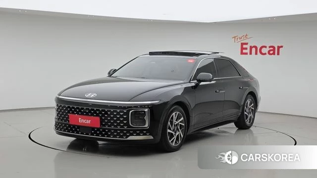 Hyundai Grandeur Hybrid (GN7) 2024 Черный из Кореи