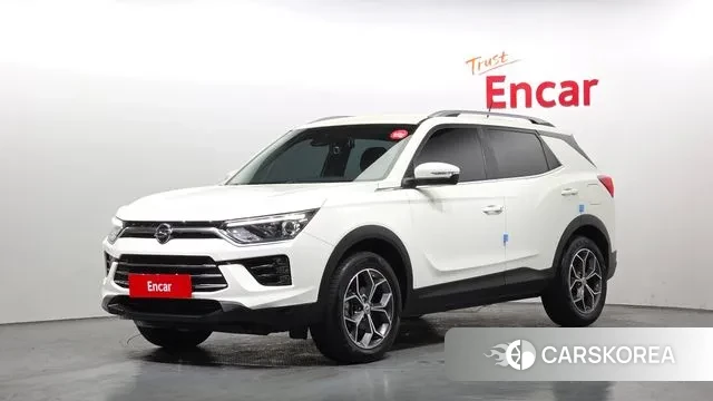 Ssangyong Beautiful Korando 2021 Белый из Кореи