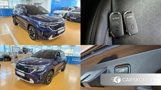 Kia The New Seltos 2023 Синий из Кореи