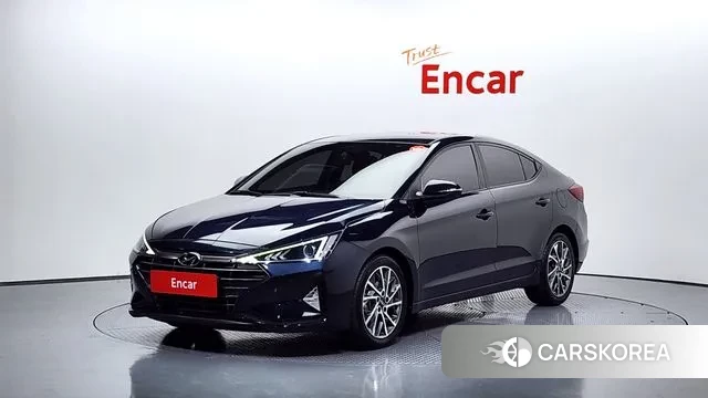 Hyundai The New Avante AD 2019 Синий из Кореи