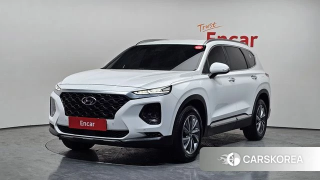 Hyundai Santa Fe TM 2019 Белый из Кореи