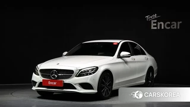 Mercedes-Benz C-Class W205 2019 Белый из Кореи