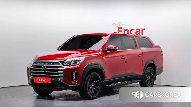 Ssangyong The New Rexton Sports Cannes 2021 Красный из Кореи