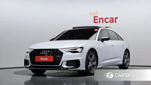 Audi A6 (C8) 2025 Белый из Кореи