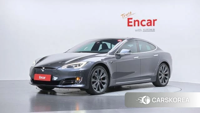 Tesla Model S 2020 Серый из Кореи
