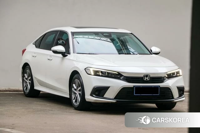 Honda Civic 2022 Белый из Китая