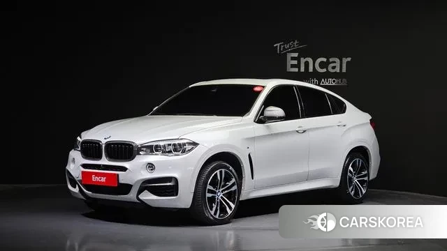 BMW X6 (F16) 2018 Белый из Кореи