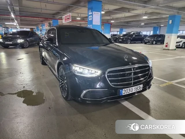 Mercedes-Benz S-Class W223 2022 Черный из Кореи