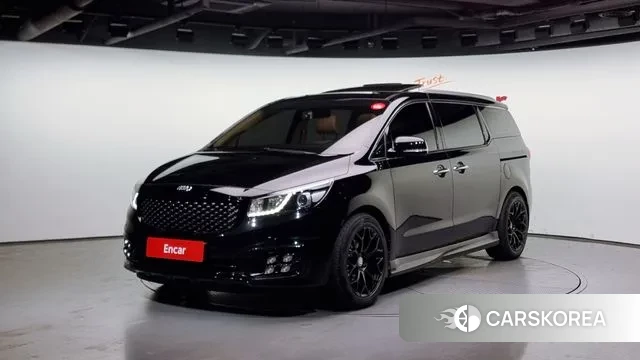 Kia All New Carnival 2018 Черный из Кореи