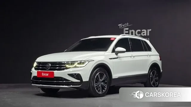 Volkswagen Tiguan second Generation 2022 Белый из Кореи