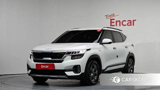 Kia Seltos 2022 Белый из Кореи