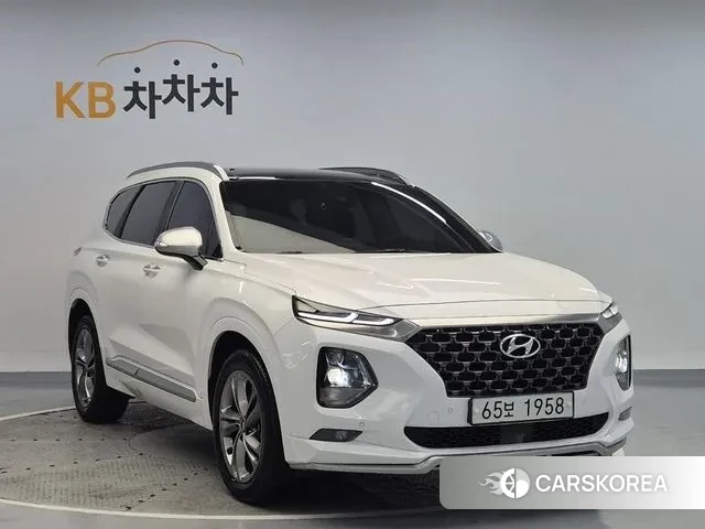 Hyundai Santa Fe TM 2018 Белый из Кореи