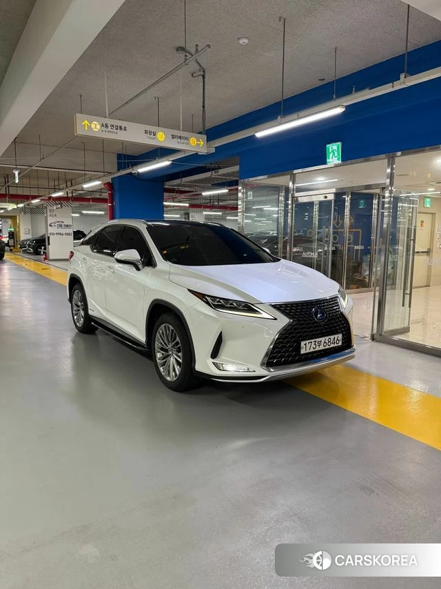 Lexus RX450h 4th generation 2021 Белый из Кореи