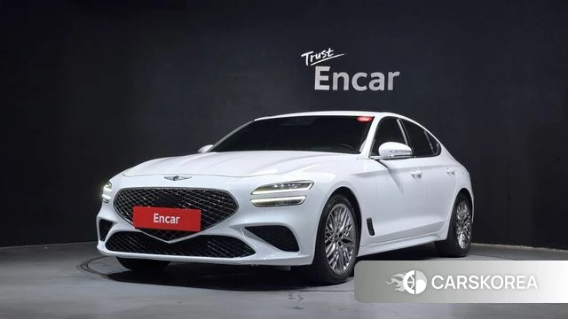 Genesis The New G70 2021 Белый из Кореи