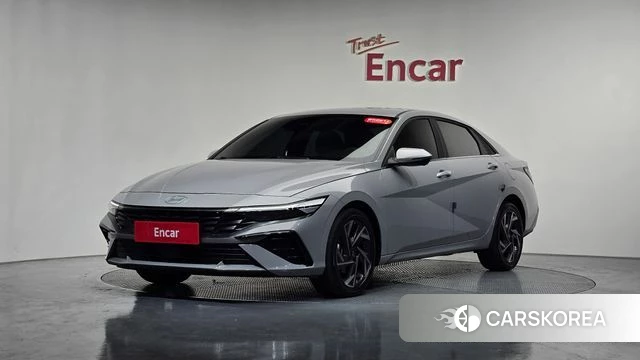 Hyundai The New Avante (CN7) 2025 Серебристо-серый из Кореи