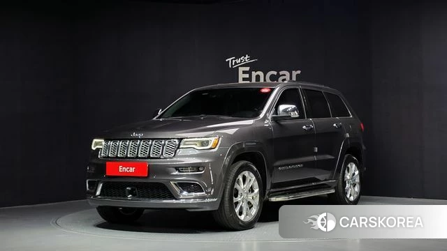Jeep Grand Cherokee 2021 Серый из Кореи