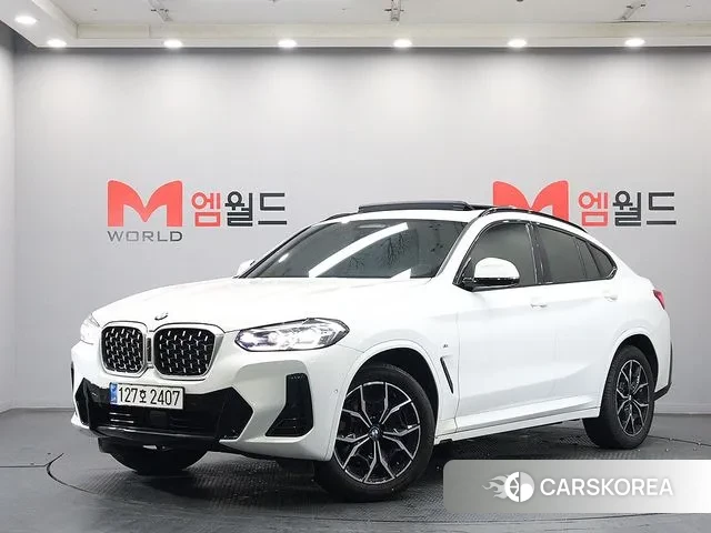 BMW X4 (G02) 2023 Белый из Кореи