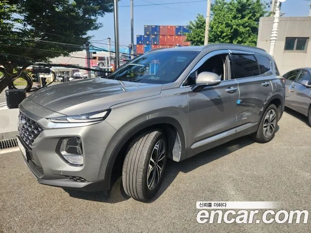 Hyundai Santa Fe TM 2018 Серый из Кореи
