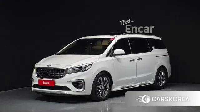 Kia The New Carnival 2019 Белый из Кореи