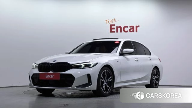 BMW 3 Series (G20) 2023 Белый из Кореи