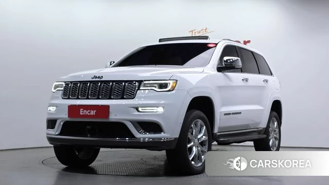 Jeep Grand Cherokee 2020 Белый из Кореи